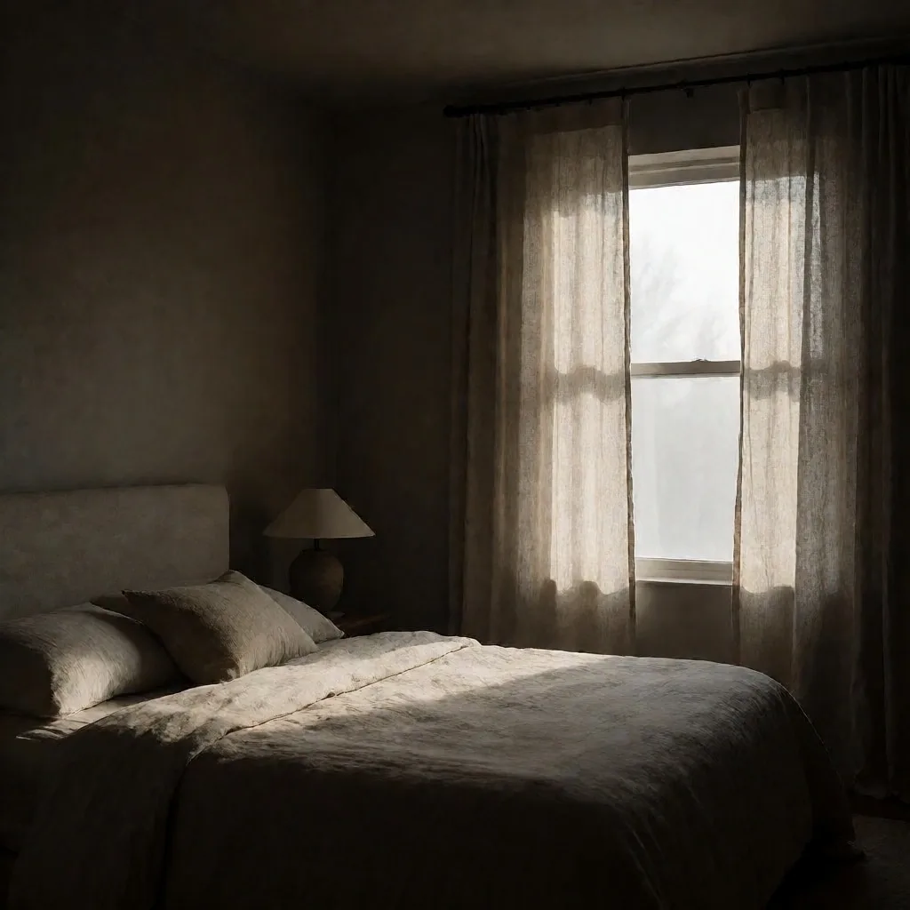 Restful bedroom environment